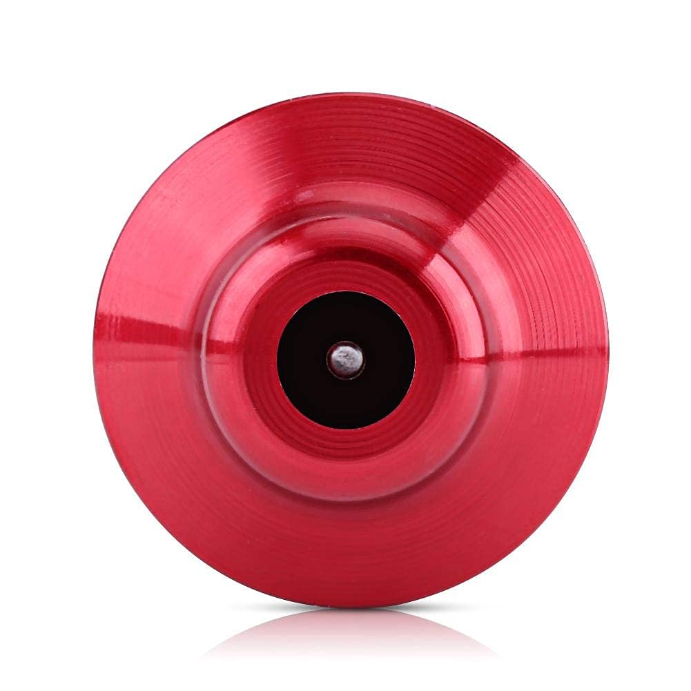 Foderi Telaio Forcella, CNC Anteriore in Alluminio Cursore Telaio Ruota Anteriore Motorino di Protezione Anticaduta Moto Scooter Ciclomotore (Rosso)