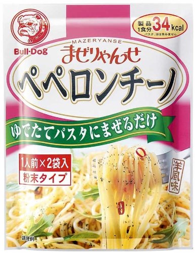 Amazon.co.jp: ブルドック まぜりゃんせ ペペロンチーノ (10g×2袋)×5個