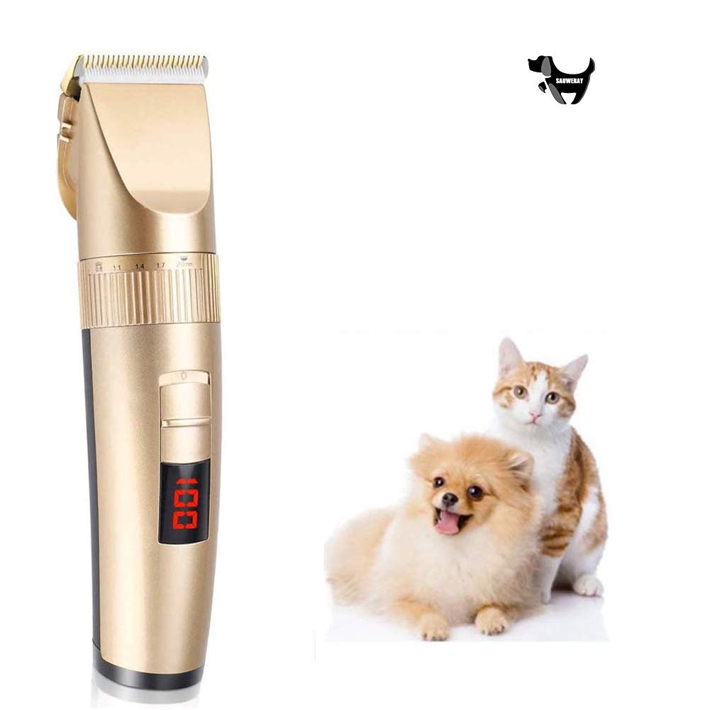 Tondeuse chien sans fil USB pour le toilettage sécurisé à la maison sans stress