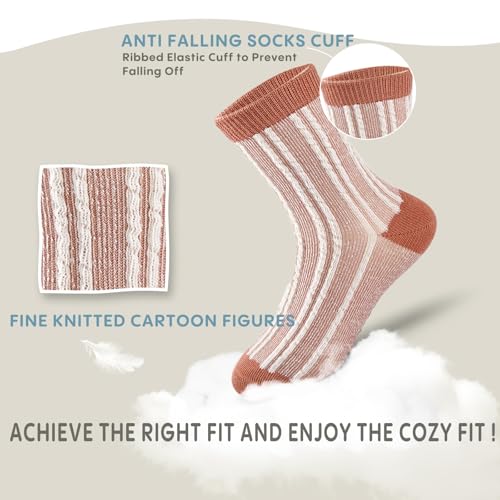 Boys Cotton Crew Socks Kids Seamless Dress Socks for Boys Colorful Quarter Socks3