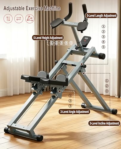 Entrenador 3 en 1 para espalda, abdominales y escalador miniatura 6