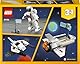 LEGO 31134 Creator 3in1 Spaceshuttle Spielzeug zum Astronauten zum Raumschiff, Konstruktionsspielzeug für Kinder, Jungen, Mädchen ab 6 Jahren, kreative Geschenkidee