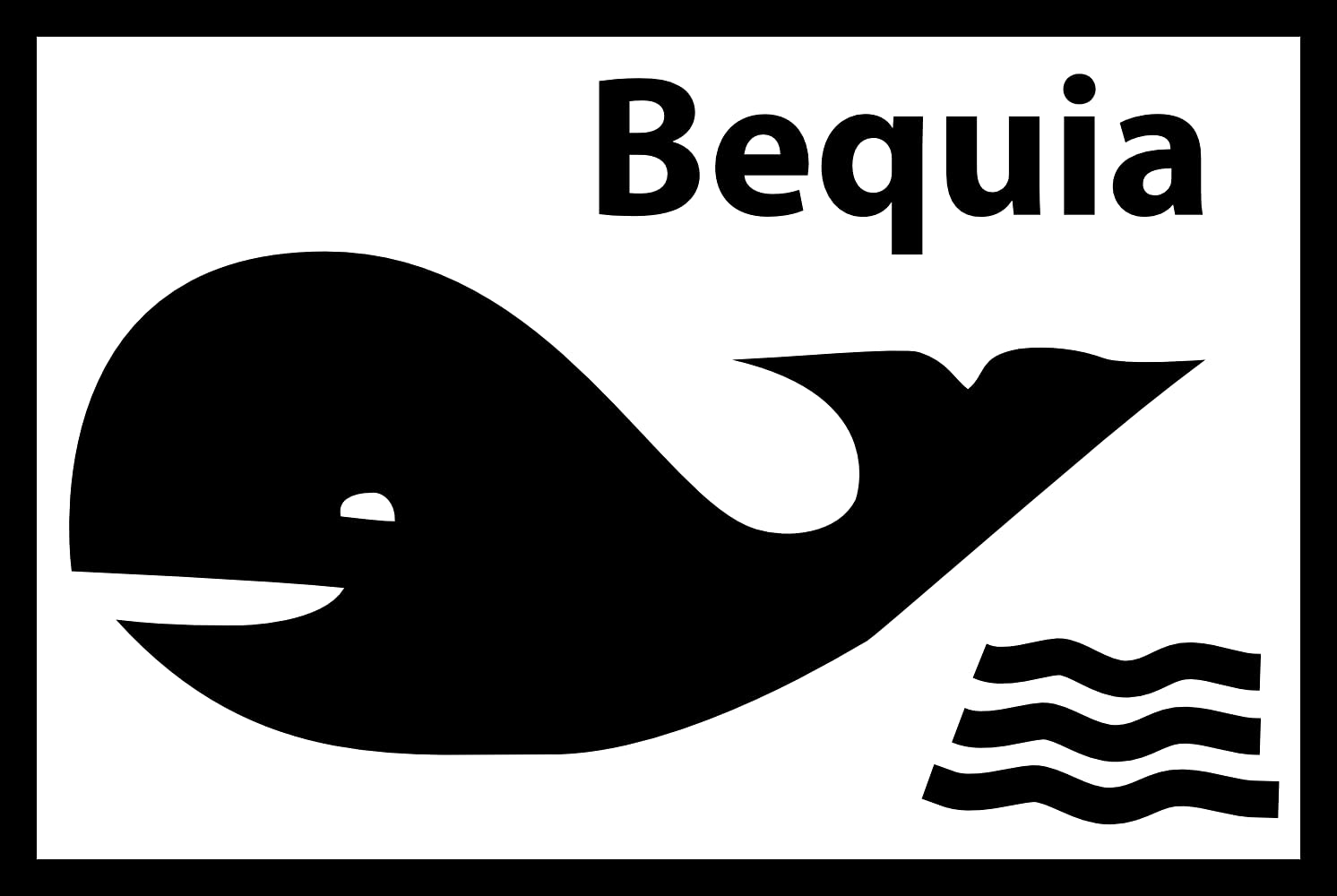 Flagge: Large Inoffizielle Flagge der Insel Bequia/St | 90x150cm