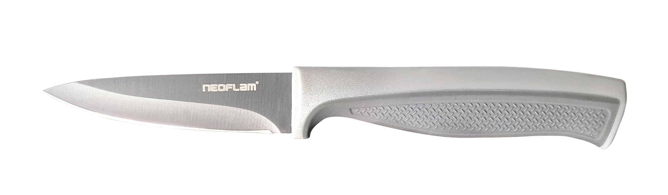Neoflam Fika Microban Soyma Bıçağı 8Cm, Gri D-NEOGPK008