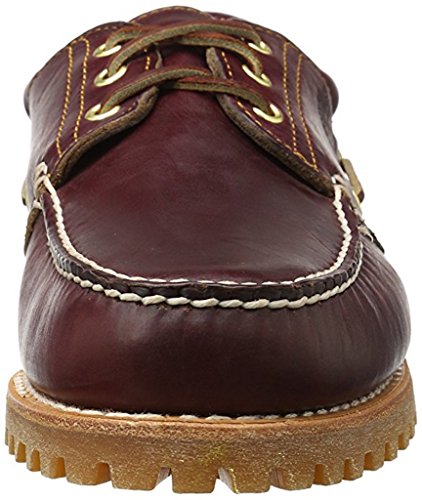 Image of Timberland Men's Icon Three-Eye Classic Shoe (8 D(M) US, Burgundy - Brown)