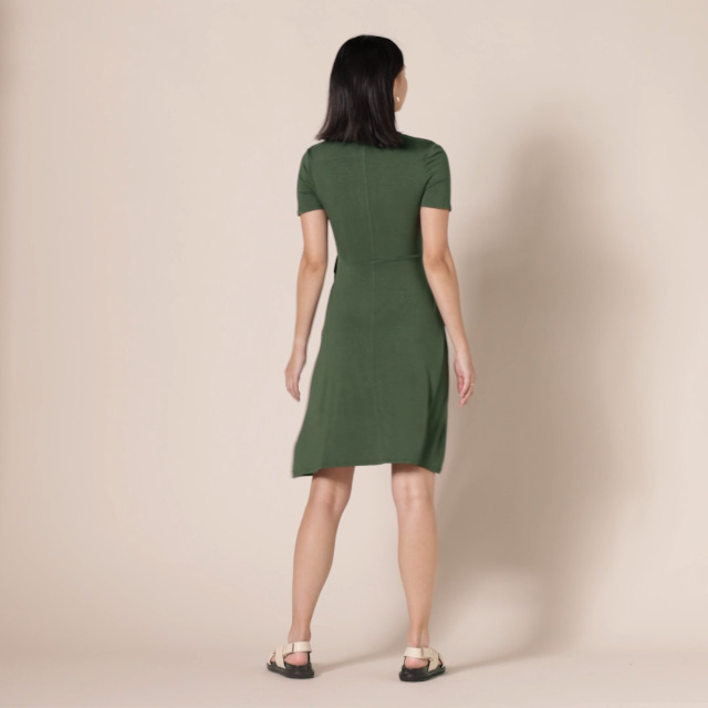 long sleeve ribbed knit dress Womens Plus Size Almost Famous Rib Knit Slit Front Sweater Dress, Tan, Size 1X main image 0