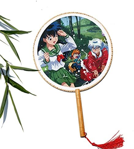 Amazon 犬夜叉 いぬやしゃ 萌えグッズ 殺生丸 日暮かごめ 桔梗 珊瑚 しっぼう 弥勒 団扇 扇子 Cosplay コスプレ小物 文化祭 学園祭 ハロウィン 1 コスプレ 仮装 通販