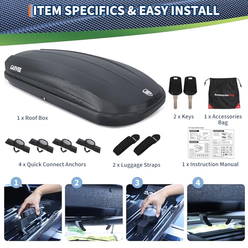 GarveeTech Rooftop Cargo Box