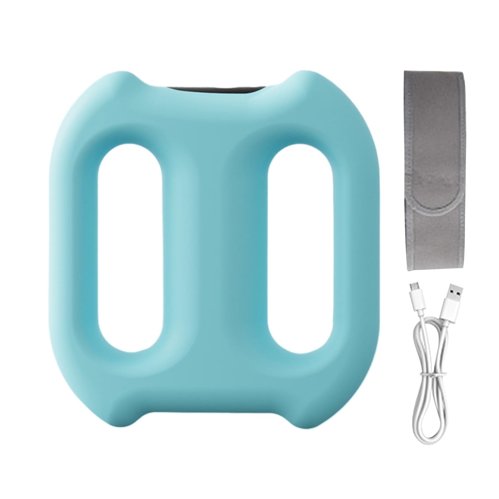 Anillo de masaje de fascia, masajeador de tejido profundo de 5 velocidades, herramienta de liberación de fascia inalámbrica, rodillo muscular con cinturón, equipo de recuperación para atletas, piernas