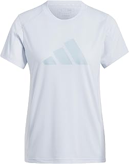 adidas Women's Train Essentials Big Performance Logo Training Tee T-Shirt
