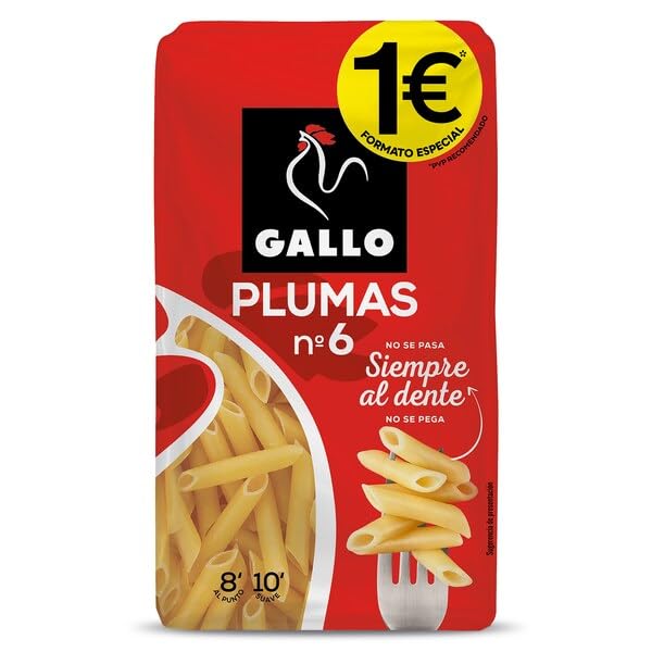 Plumas nº 6 Gallo Bolsa, 400 g