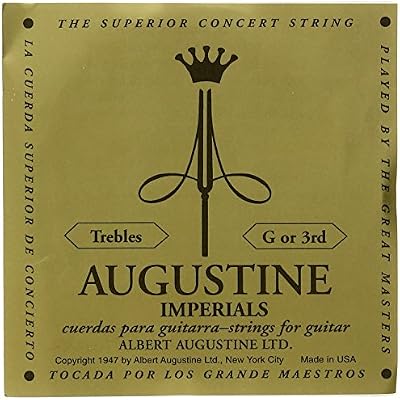 Augustine 650443 Imperial Label Single G3 String for Classic Guitar