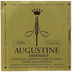Augustine 650443 Jeu de Cordes Guitare Classique - Les Beatles, Paul McCartney, John Lennon, RIngo Starr, George Harrison