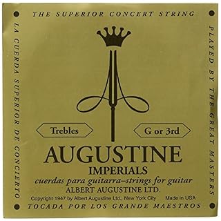 Augustine 650443 Jeu de Cordes Guitare Classique - Les Beatles, Paul McCartney, John Lennon, RIngo Starr, George Harrison