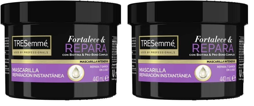 Tresemmé Mascarilla Intensiva Repara & Fortalece para Pelo, 440ml (Paquete de 2)