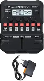 Pedaleira para Guitarra Zoom G1 Four