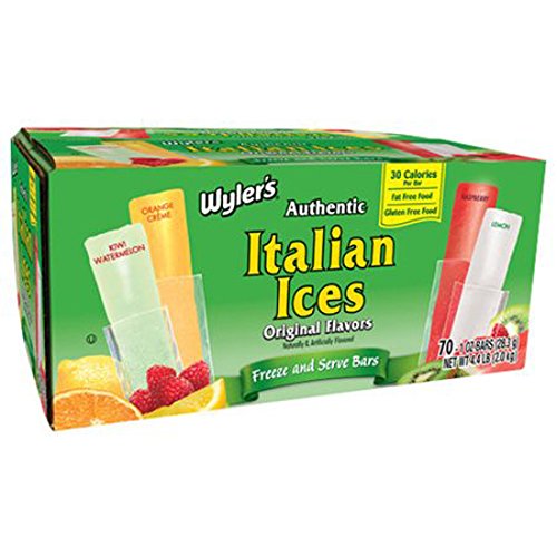 Wyler'S Authentic Italian Ice Freezer Pops cover
