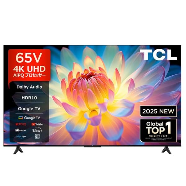 Amazon | TCL 液晶テレビ 65V型 65P61K 地上・BS・110度CSデジタル 4K
