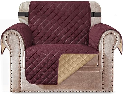 Protector de muebles lavable para mascotas en salones con sillas de 21 pulgadas reversible 2