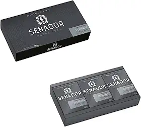 Senador Estojo 3 Sabonetes Platinum De 130G Cada.