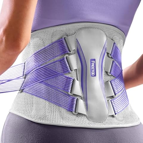 FREETOO Back Support Belt for Pain Relief Cover