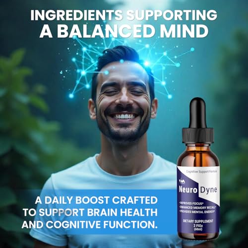 Image of (3 Pack) Neuro Dyne Drops Healthy Vitamin Support Supplement - NeuroDyne Drops Advanced Formula, 24 Hour Liquid Reviews, 3 Month Supply
