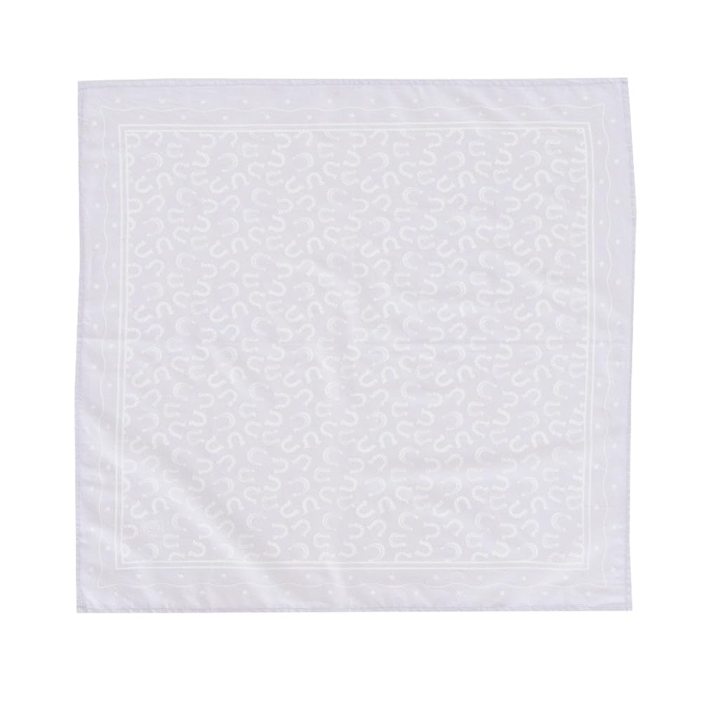 Daydream Society Pony Tales - Bandana - Horseshoe Design - Bandana in Purple and Horseshoe Pattern - Pack of 1 Bandana - For Birthdays, Cowgirl Parties and more