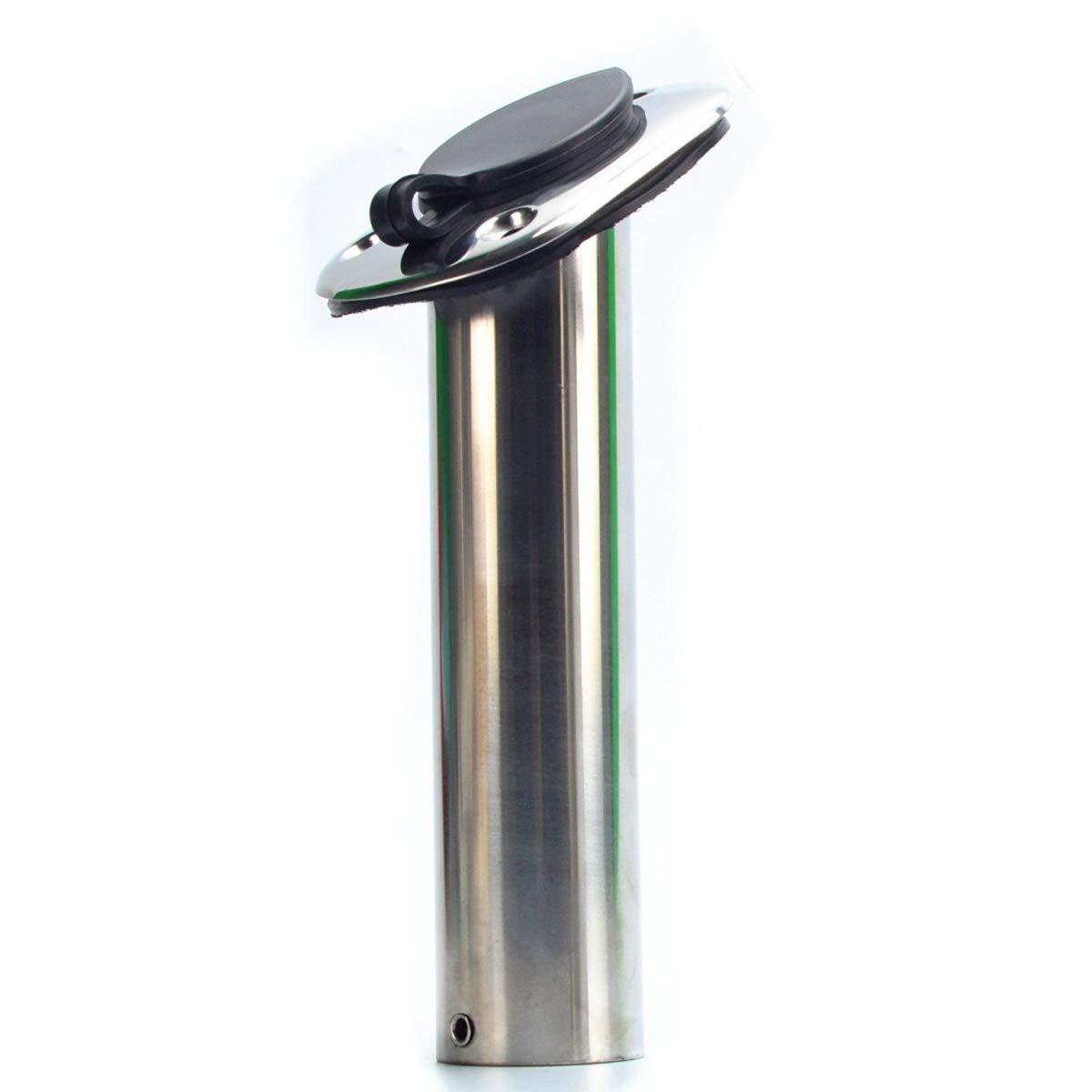 Porta Canne A Pesca Support Canne à Pêche Encastrable 2 Pièces - Acier Inox 316, Angle 30° Pour Bateau Holder Canne Pêche Marine