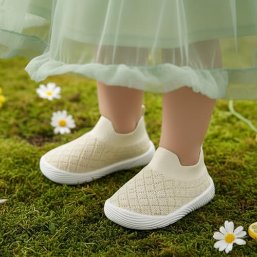 Image of MORENDL Baby Toddler Walking Socks Non-Slip Breathable Unisex Casual Sneakers
