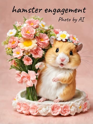 hamster engagement Photo by AI