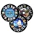 MayKo Transportation Ship, Trains and Airplanes Reels for Viewfinder, Compatible with Viewmaster Classic Viewers. Set of 3 (Reels Only)