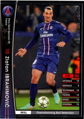 WCCF ズラタン・イブラヒモビッ 14-15OE PSG PSA8 WCCF ズラタン・イブラヒモビッ 14-15OE PSG PSA8