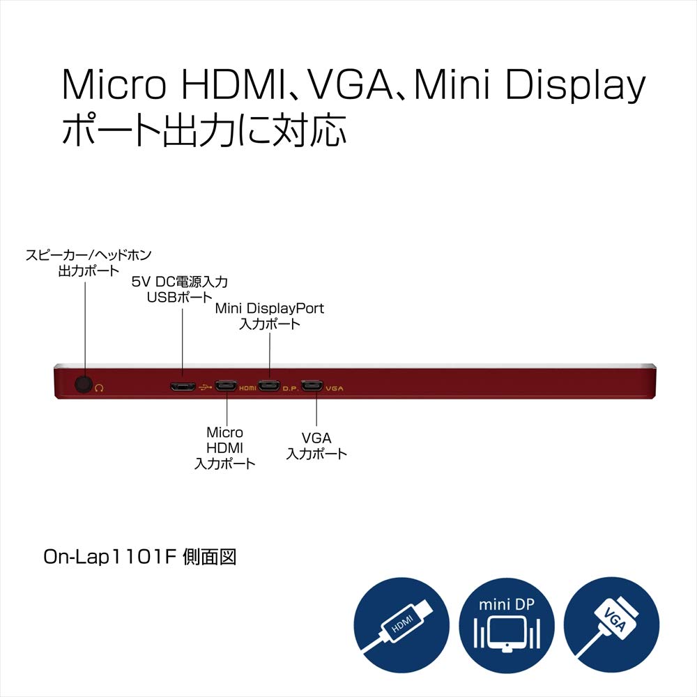 美品GeChic On-Lap 1101P 11インチフルHD24P対応モニター Amazon.co.jp: GeChic モバイルモニタ On-Lap 1101P 11インチ/フルHD