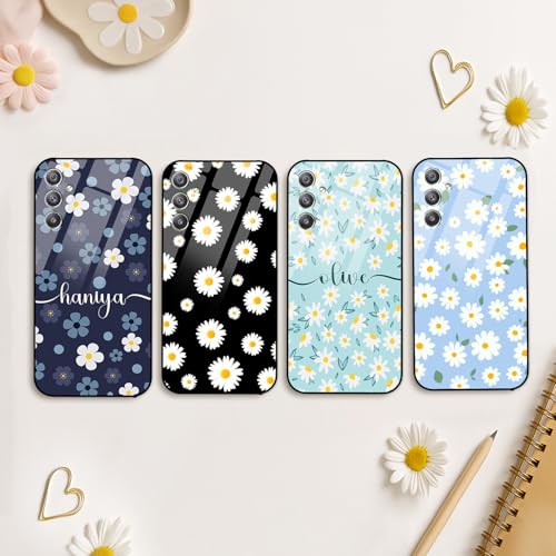Image of COLORflow Back Cover Compatible with Samsung A34 5G | Daisy Garden Customized | Shockproof TPU Bumper with Camera Protection Back Cover Compatible with Samsung Galaxy A34 5G