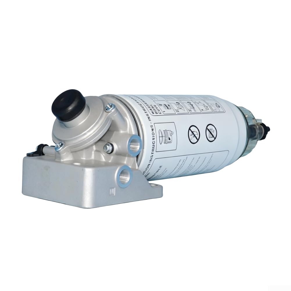 Filtro de combustible diesel con bomba y cartucho de calefacción, separador de agua para PL420, compatible con OEM 51125017260, para camiones y maquinaria de construcción