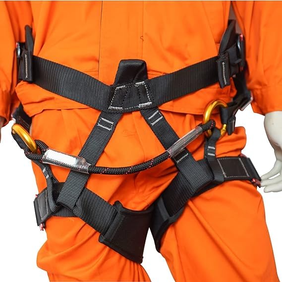 SOB Imbracatura Arrampicata, Imbrago Arrampicata per Mezzo Corpo, Imbracatura Anticaduta per Speleologia l'alpinismo Protezione Anticaduta All'Aperto