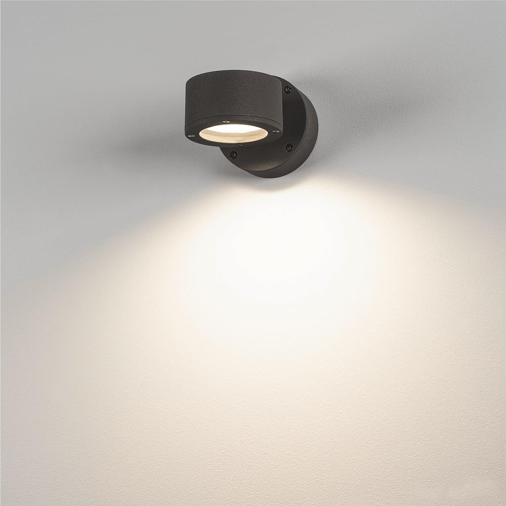 SLV 230355 SITRA WALL Applique murale, Anthracite Anthracite 15,5 x 10 x 10 cm