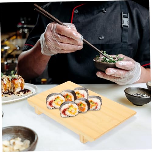 Plato rectangular mediano para sushi y sashimi miniatura 4