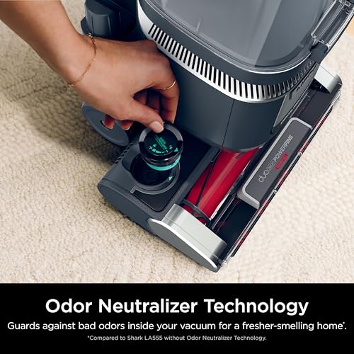 Shark Rotator Lift-Away Vacuum, DuoClean PowerFins, Dark Grey, LA555 - image 8