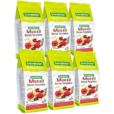 Seitenbacher Muesli #2 Berries Temptation, 16 Ounce (6-Pack) Cover