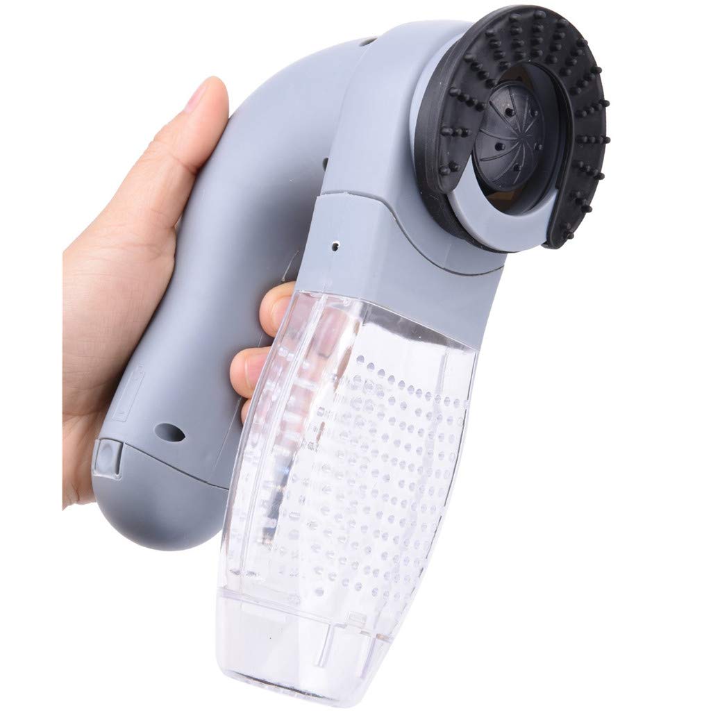 Sitrda (1 pc) Electric Cat Dog Pet Hair Remover Fur Shedding Grooming Brush Comb Vacuum Cleaner Trimmer