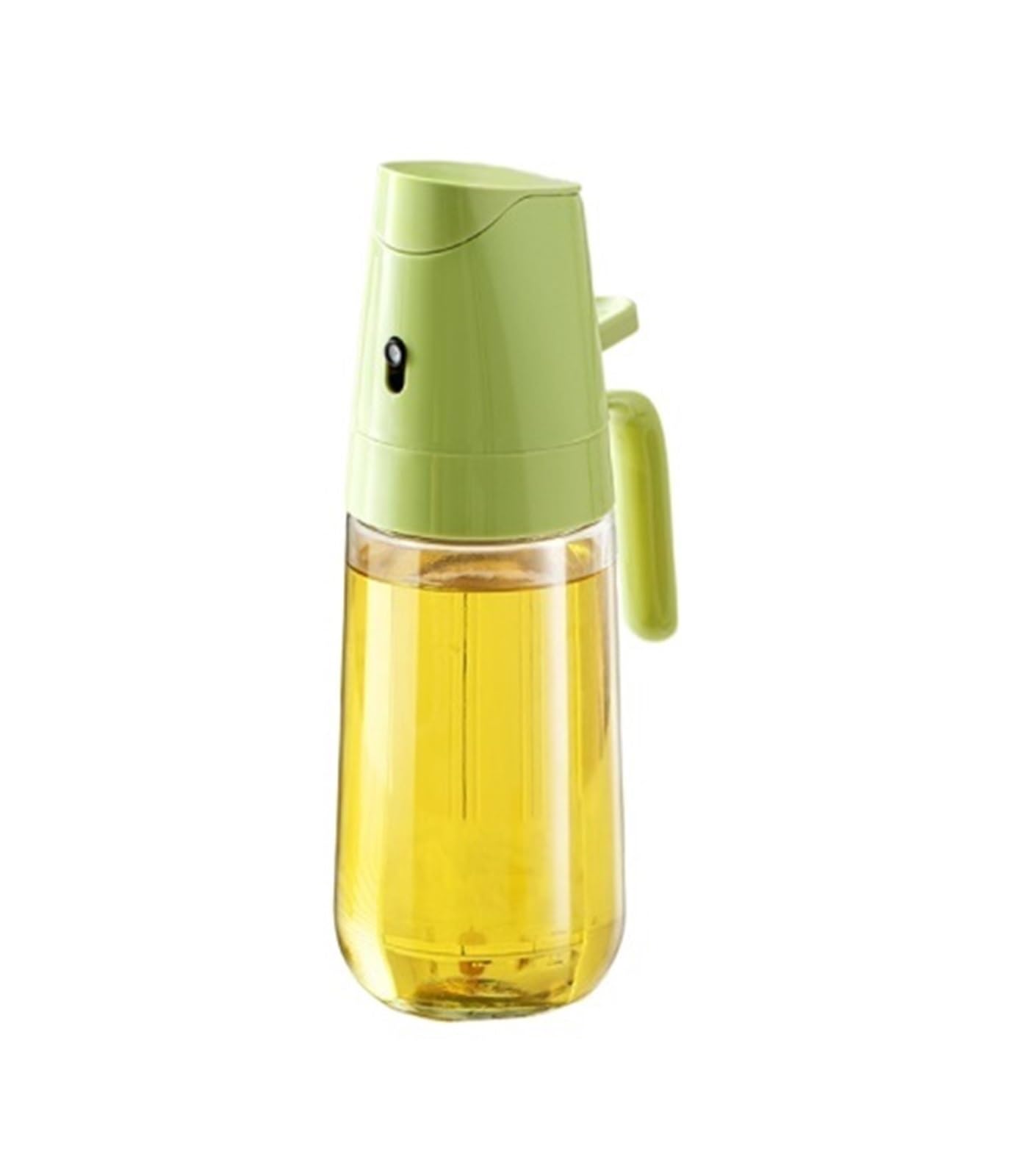 VHdryEDT Frying Oil Dispenser Liquids Spray And Pour Dual Purpose Olive Oil Dispenser Sprayer For Cooking Salad Frying Vinegar Countertop Bbq(Grün,500ml)