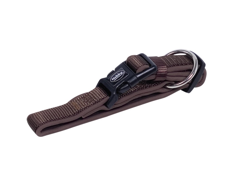 Nobby Classic Preno Dog Collar, 30-45 cm/20-25 mm, Brown