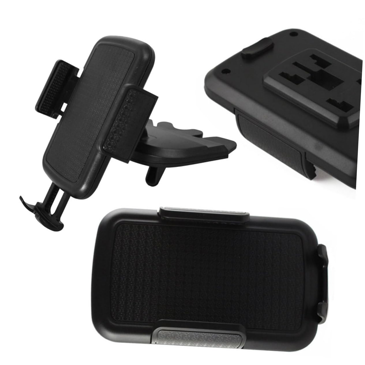 Angoily 360grado Porta Cellulare Auto Supporto Telefono Rotazione Gradi e Slot Cd Per Smartphone e Dispositivi