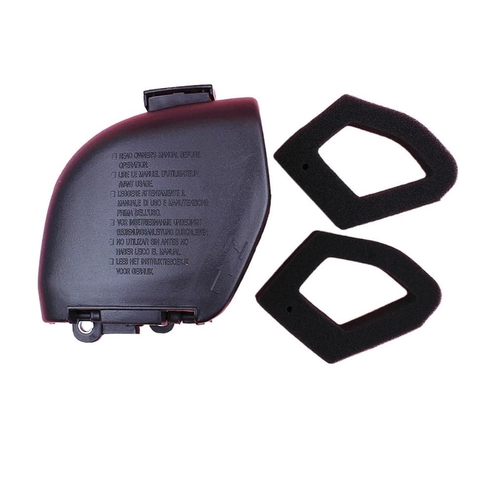 Gruppo Coperchio Filtro Aria Adatto for Motore Tosaerba Honda GX35 GX35NT HHT35S Con 2 Pezzi Elemento Parti Di Attrezzi Da Giardino