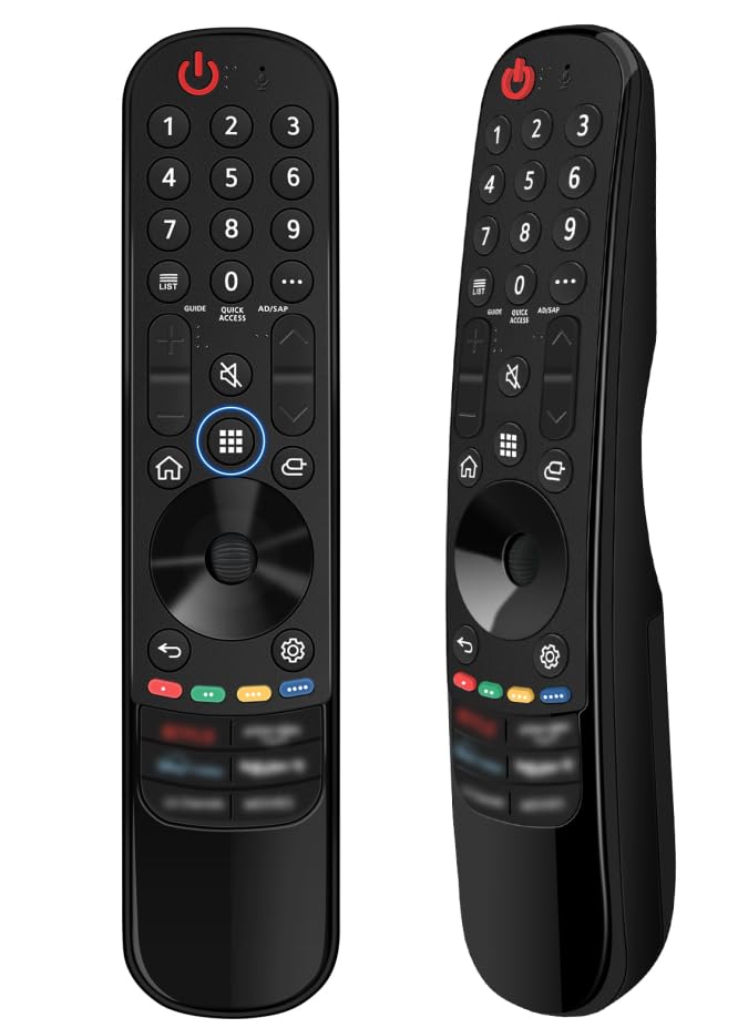 AllgoodRc Replacement Magic Telecomando per LG Remote MR21GA MR21GC MR21GN MR22GA MR22GN MR23GA MR23GN, Telecomandi per LG Smart TVs OLED QNED NanoCell 4K/8K Senza Funzione Vocale e Puntatore