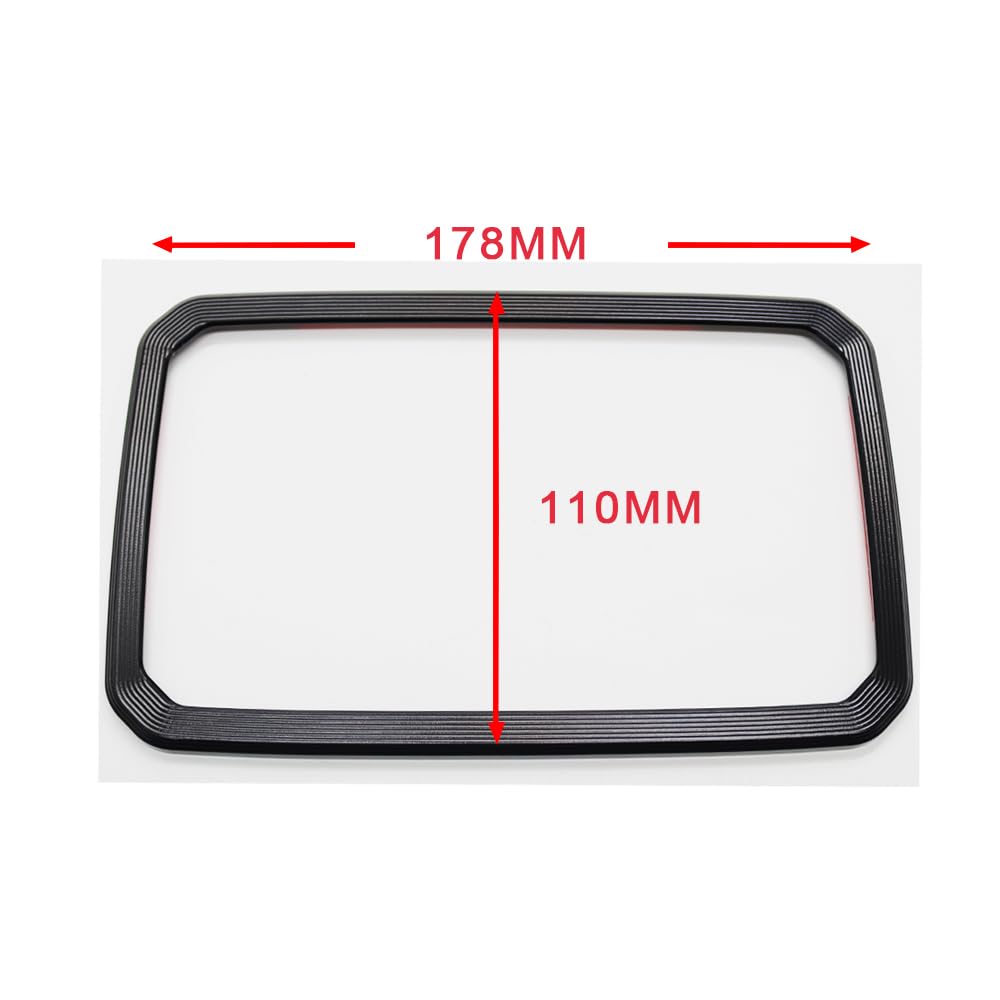 Pour ADV350 ADV 350 adv350 Protection d'écran LCD pour tableau de bord de moto T6061 Housse de protection en aluminium CNC pour cadre de compteur (argent)