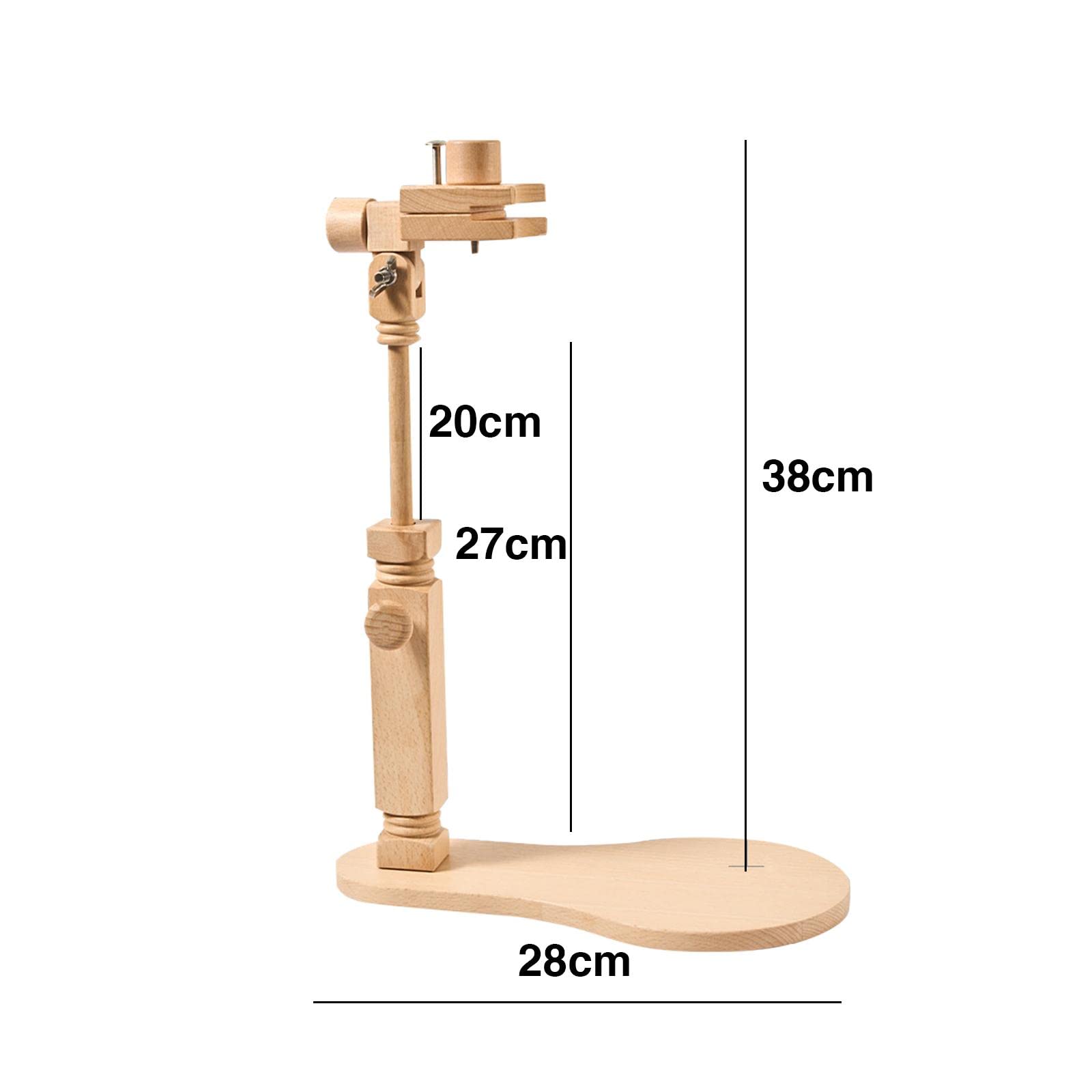 Supporto for Telaio da Ricamo, Telaio for Punto Croce con Morsetto Regolabile in Altezza, for Ricamo o Cucito Fai-da-Te e ricamo/664