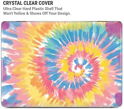 Skinit Case + Skin Compatible with MacBook Pro 15in (2016-19) Originally Designed Rainbow Tie Dye Design