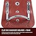 Occidental Leather Clip-On Hammer Holder - Made in USA